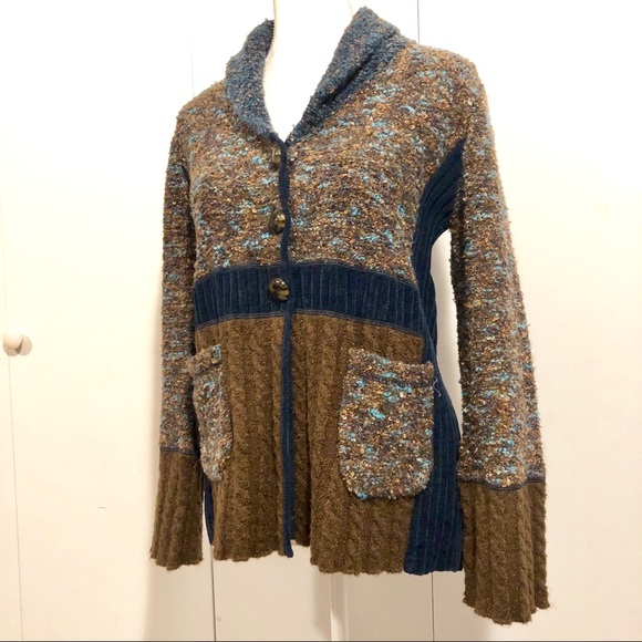 Anthropologie Curio Knit Sweater Medium - Picture 7 of 7